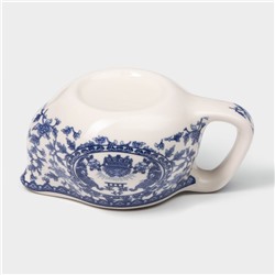 Чайник керамический заварочный «Восточная мудрость», 200 мл, 14×9.5×8 см, цвет синий