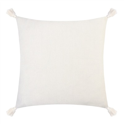 Наволочка декоративная «Этель» Бохо, 45×45 см, цвет молочный, 100% хлопок