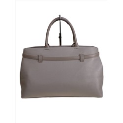 Женская сумка из искусственной кожи, цвет серо-бежевый