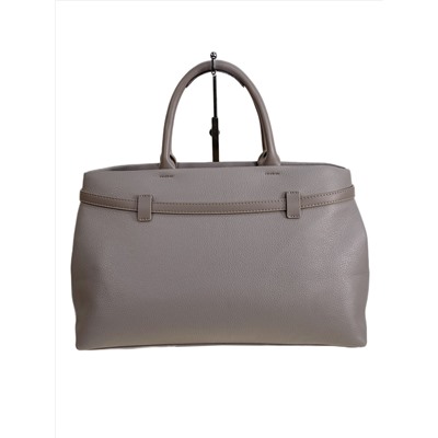 Женская сумка из искусственной кожи, цвет серо-бежевый