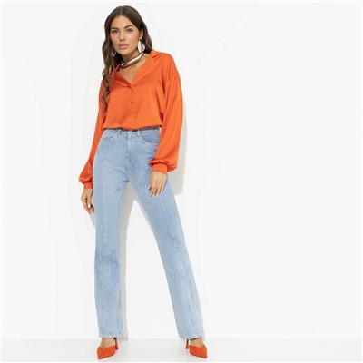 Джинсы дизайнерские, New York (light blue)