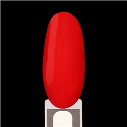 Гель лак для ногтей, люминесцентный, трехфазный, 8 мл, LED/UV, красный (46)