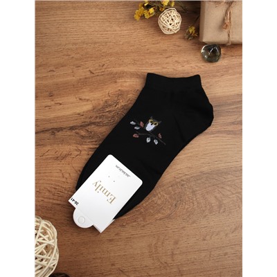 Носки р. 35-40 Птичка короткие / L803 /уп 10/500/1200/ ОДНА ПАРА/ МАРКА