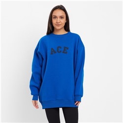 Свитшот женский MINAKU: Casual Collection, синий, размер 50