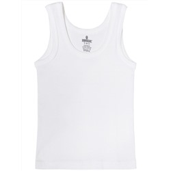 2214-01 Майка для мальчиков белая (BAYKAR)