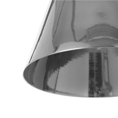 Светильник BayerLux Подвес «Конус» 3хЕ14 40 Вт хром d=16, h=20+60 см