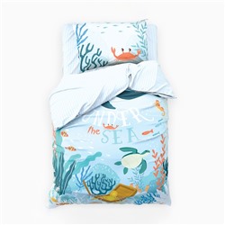 Постельное бельё 1.5-спальное «Этель» Under the sea, бязь