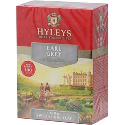 HYLEYS. Эрл Грей 100 гр. карт.пачка
