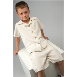 Льняной костюм для мальчика Happyfox