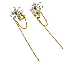 Серьги длинные на гвоздиках арт. 13 3869 (id 277340)