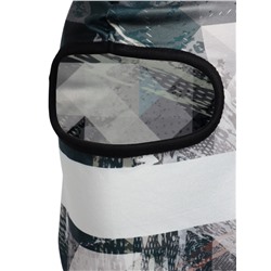 Маска-балаклава Gray Shapes, размер универсальный, серая