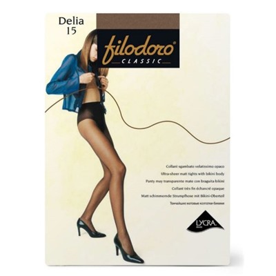 Колготки классические, Filodoro classic, Delia 15