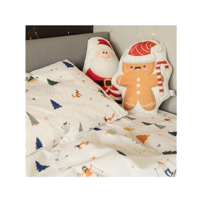 Подушка декоративная новогодняя «Этель. Пряня» 30×39 см, велюр