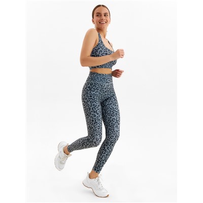 Легинсы спортивные женские MINAKU, чёрные, размер 46