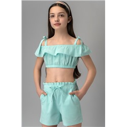 Летний костюм с шортами для девочки Happyfox