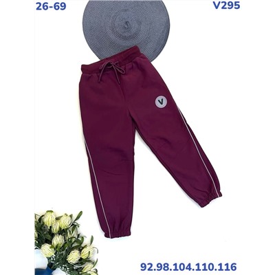 Брюки V295 бордовый