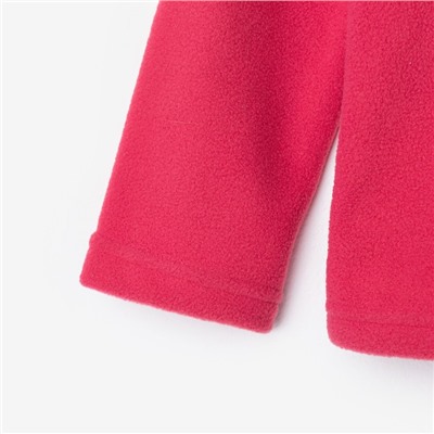 Джемпер флисовый детский MINAKU, тёмно-розовый, размер 158 см