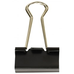 Зажим для бумаг 25 мм черный Z25L-12K LITE