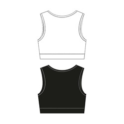 Топ трикотажный для девочек, 2 шт в комплекте