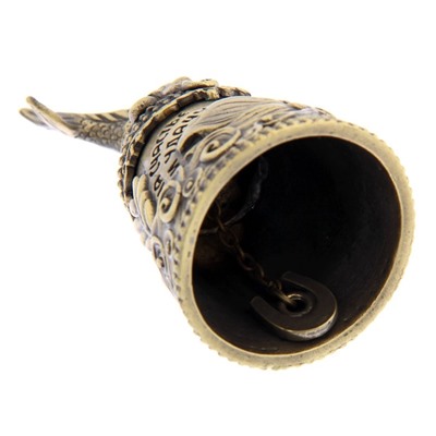 Колокольчик ангел «На счастье и удачу», 7×3.5 см