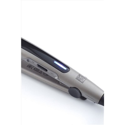 Dewal Beauty Щипцы-выпрямители для волос / Dark Charm HI2060, 30 Вт, серый KRISTALLER, 1108496