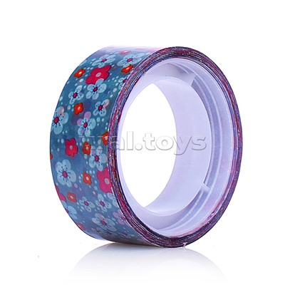 Клейкая лента декоративная "DIY" цветная, полипропиленовая основа 40 мкм, 15 ммx5 м, пласт.вт.