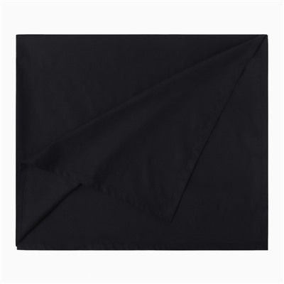 Скатерть «Этель» Home, 146×220 см, чёрная, 100% хлопок, саржа 190 г/м²