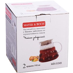 31363 Заварочный чайник 700мл стекло MB (x24)