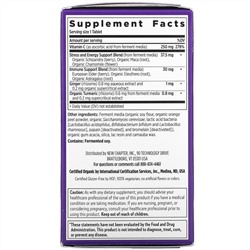 New Chapter, Immune Defense, Vitamin C + Elderberry, 30 Vegetarian Tablets