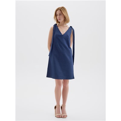 Сарафан женский MINAKU: Jeans Collection, синее, размер 48