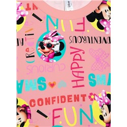 Джемперы CONTE DISNEY LD 951 Хлопковый свитшот с ярким принтом и надписями