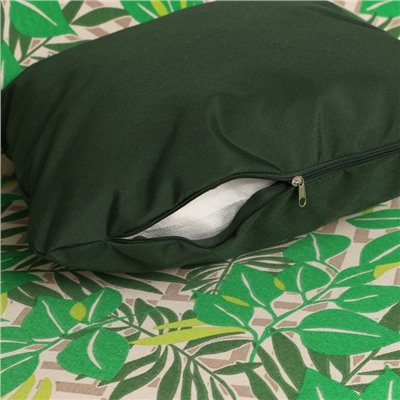 Качели садовые «Панама», 210×142×155 см, максимальная нагрузка 300 кг, зелёные