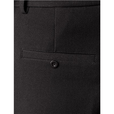 Прямые брюки из супер-плотной эластичной поливискозы