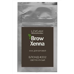 BrowXenna Хна для бровей, блонд №202, 6 г KRISTALLER, 1107982
