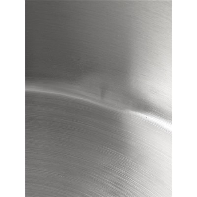 УЦЕНКА Кастрюля 25 л, толщина 0.8 мм, дно, 201 сталь, с крышкой, d=36 см, h=24 см