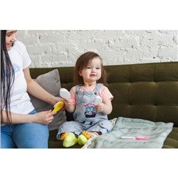 Щетка детская, для ухода за волосами, белая