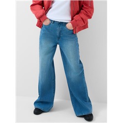 Брюки текстильные джинсовые для женщин