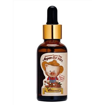 Elizavecca Универсальное аргановое масло для ухода за кожей и волосами / Farmer Piggy Argan Oil 100%, 30 мл 18352