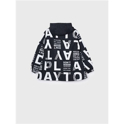 Куртка текстильная с полиуретановым покрытием для девочек (ветровка)