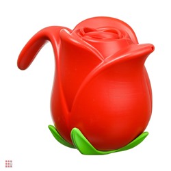 Лейка Роза пластик 22x14,9x17,3 см, 1.6л