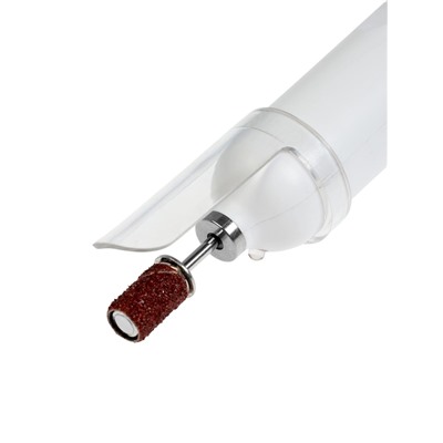 Машинка для маникюра LMM-01-05, 5 насадок, 2 Вт, АКБ, белый