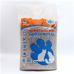 Наполнитель минеральный впитывающий «Пижон» универсальный, 15 л