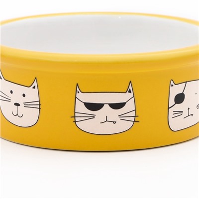 Миски керамические на подставке 2×250 мл