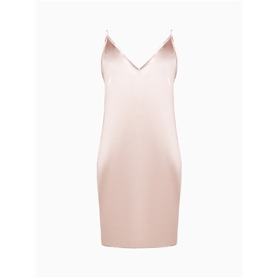 Сорочка ночная женская MINAKU: Light touch, бежевая, размер 44