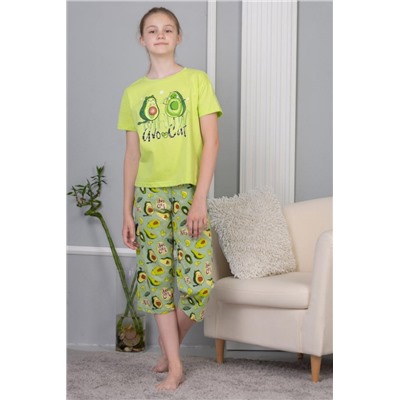 Пижама Эшли (Салатовый)