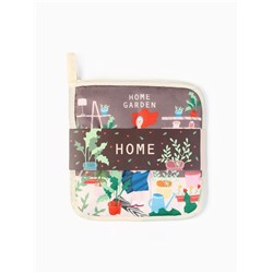 Набор кухонный «Доляна» Home, подставка 15×15 см, прихватка 17×17 см