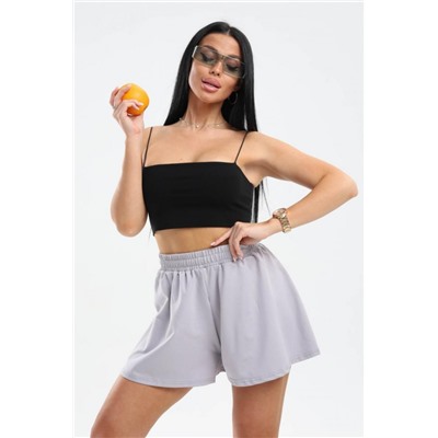 13 Шорты-юбка (Серо-фиолетовый)