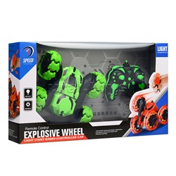 Машина "Explosive wheel" р/у, 27 MHz, в коробке