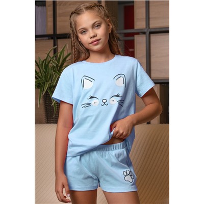 Хлопковая пижама для девочки Happyfox