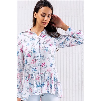 Блузка с длинным рукавом 320WHT НАТАЛИ, 1055654